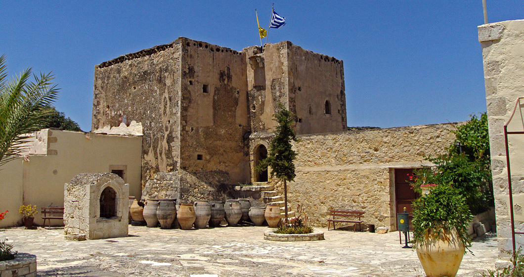 Odigitria Monastery in Asterousia