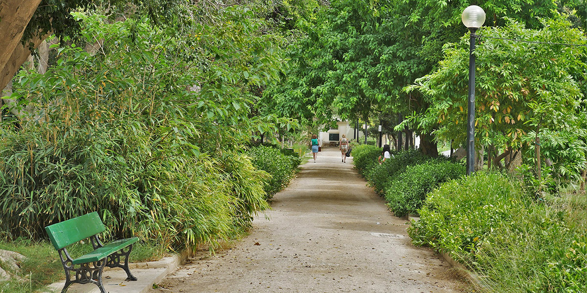 The Municipal Garden of Chania