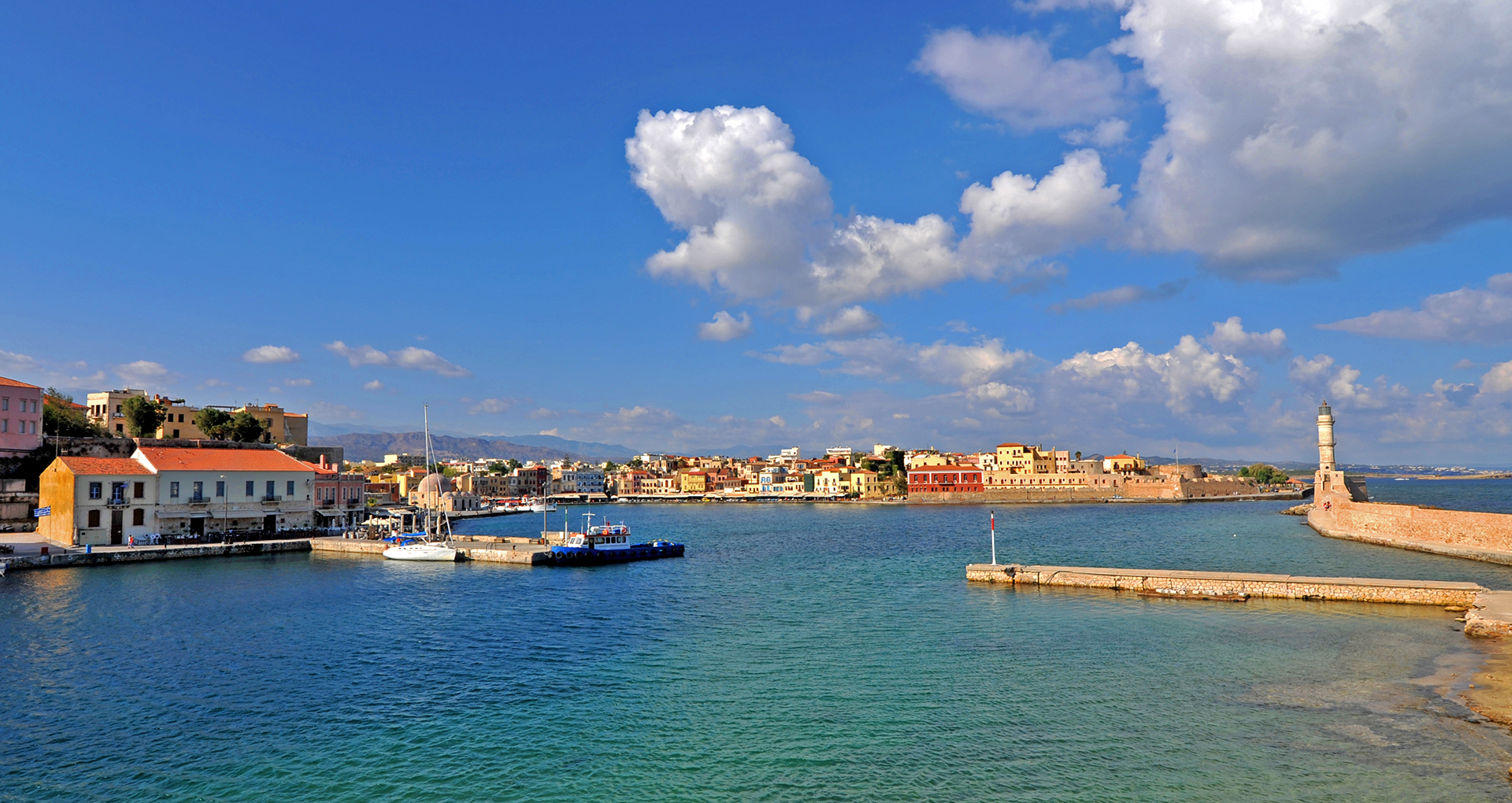 The Venetian Port and the Lighthouse