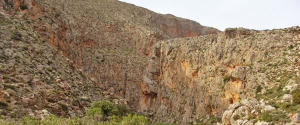 Faneromeni gorge