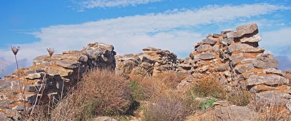 Minoan house at Chamezi